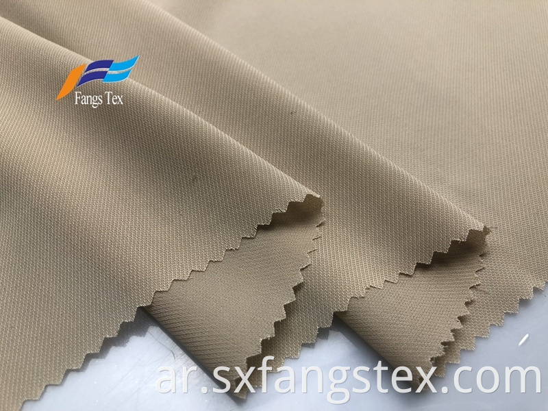 100% Polyester Diamond Mess Twill Dyed Garment Fabric 7